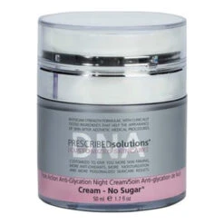 PRESCRIBEDsolutions Cream - No Sugar (Triple Action DNA Repair Anti-glycation Night Cream)