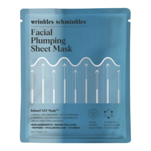 Wrinkles Schminkles Facial Plumping Sheet Mask 3 Wrinkles Schminkles Facial Plumping Sheet Mask