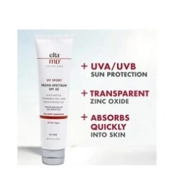 EltaMD UV Sport Broad-Spectrum SPF 50 (Tube) -LushSkin Shop UV Sport Broad Spectrum SPF 50 Tube ad 12055 9729 general